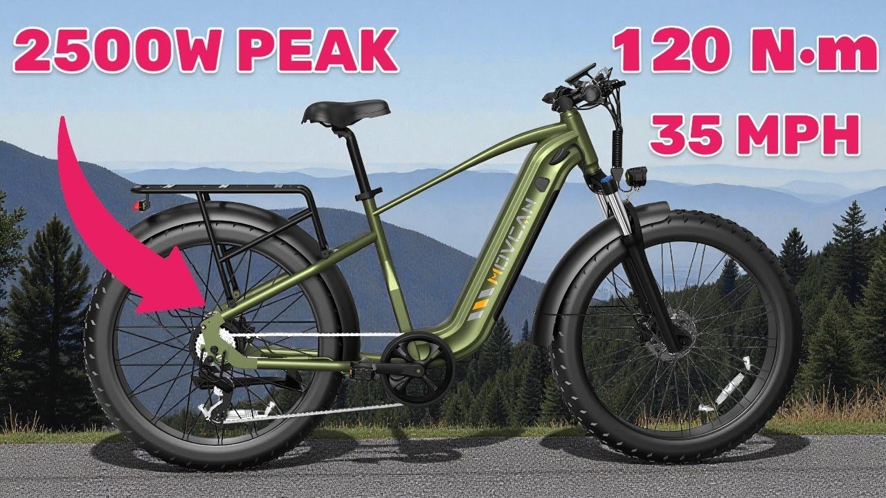 MOVCAN EB60 Full Review + Hill Climb & Brake Test | 48V 20.8Ah Fat-Tire E-Bike
