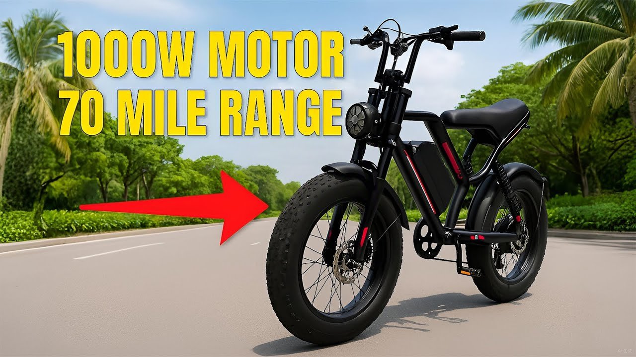 1000W Power! EGGKING S8 Electric Bike Review – 70 Mile Range Test, Dual Suspension