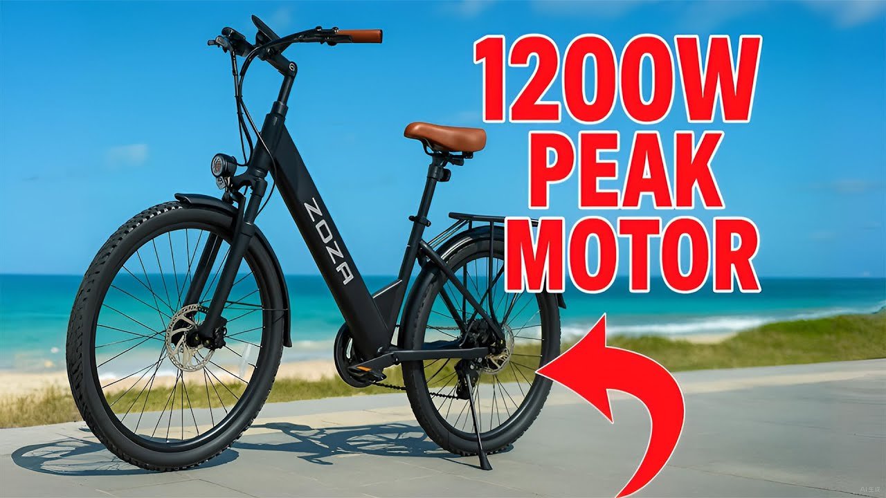 ZDZA ZA02 Electric Bike Review – 1200W Peak Motor | Ultimate City & Beach E-Bike