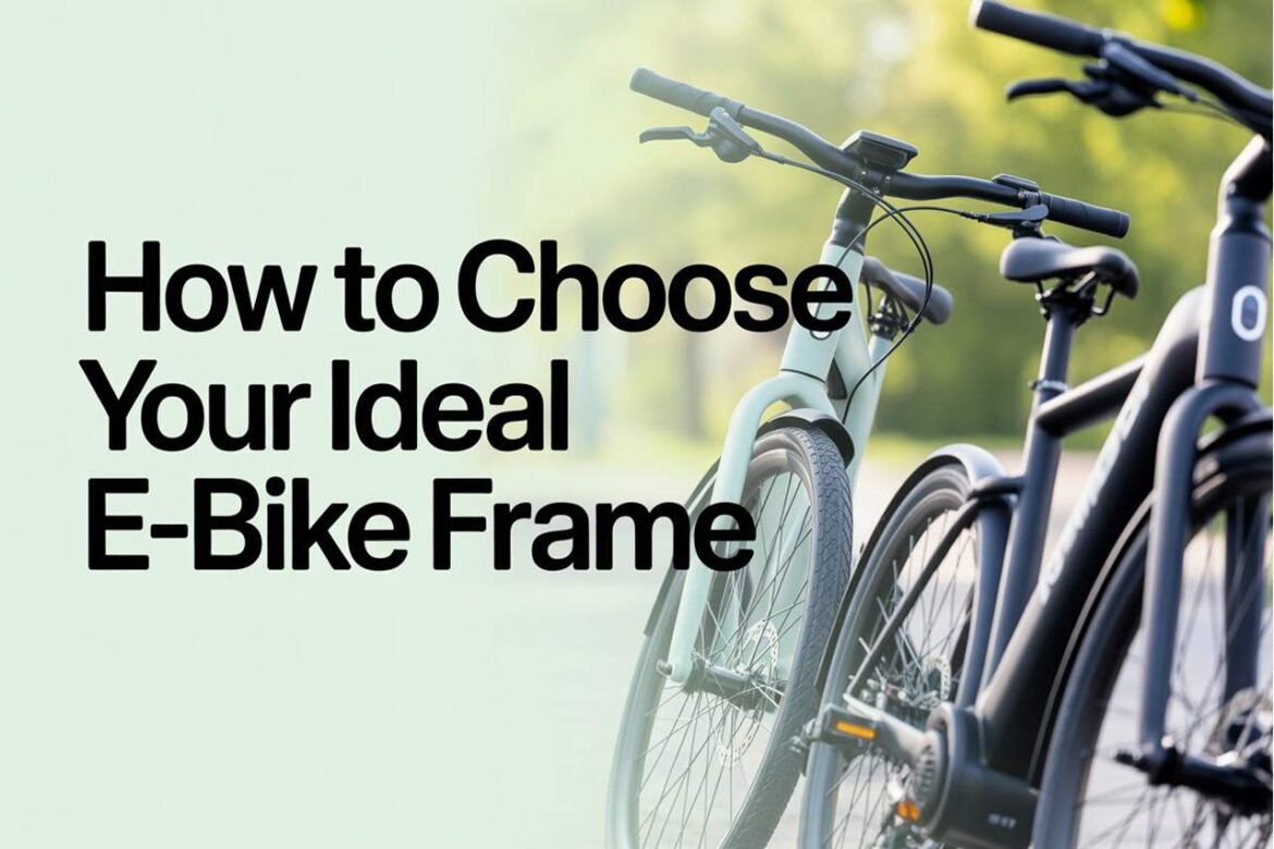 Hoe u uw ideale e-bike frame kiest