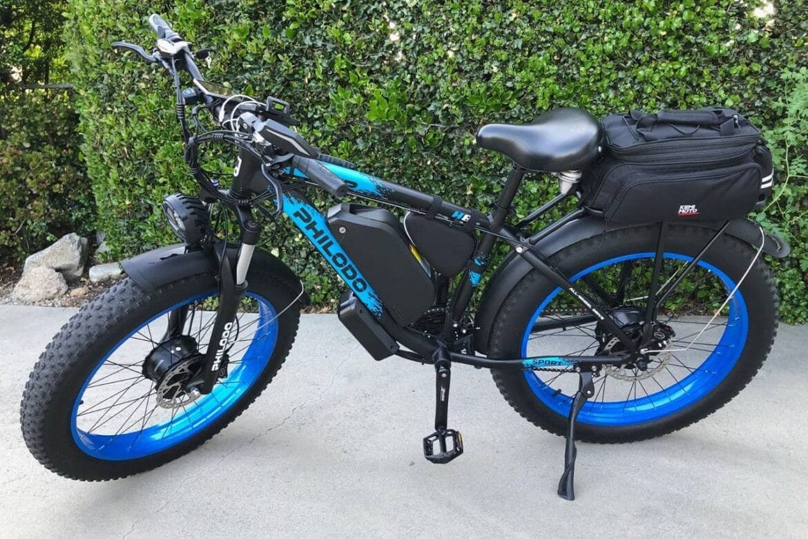 Revisione della bici elettrica a doppio motore Philodo H8