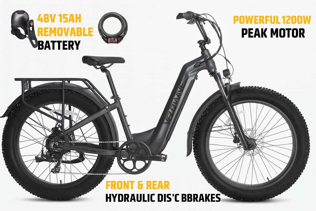 VELOWAVE Ranger Step-Thru Electric Bike Review
