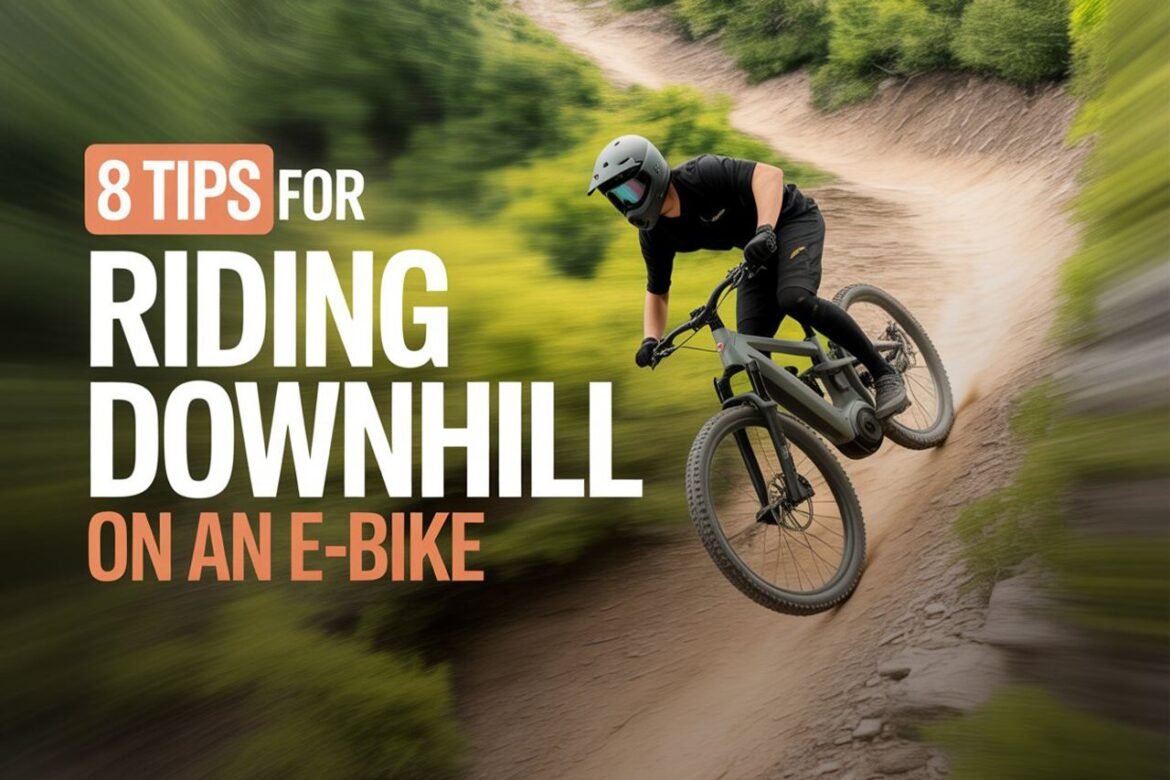 8 suggerimenti per andare in discesa in e-bike