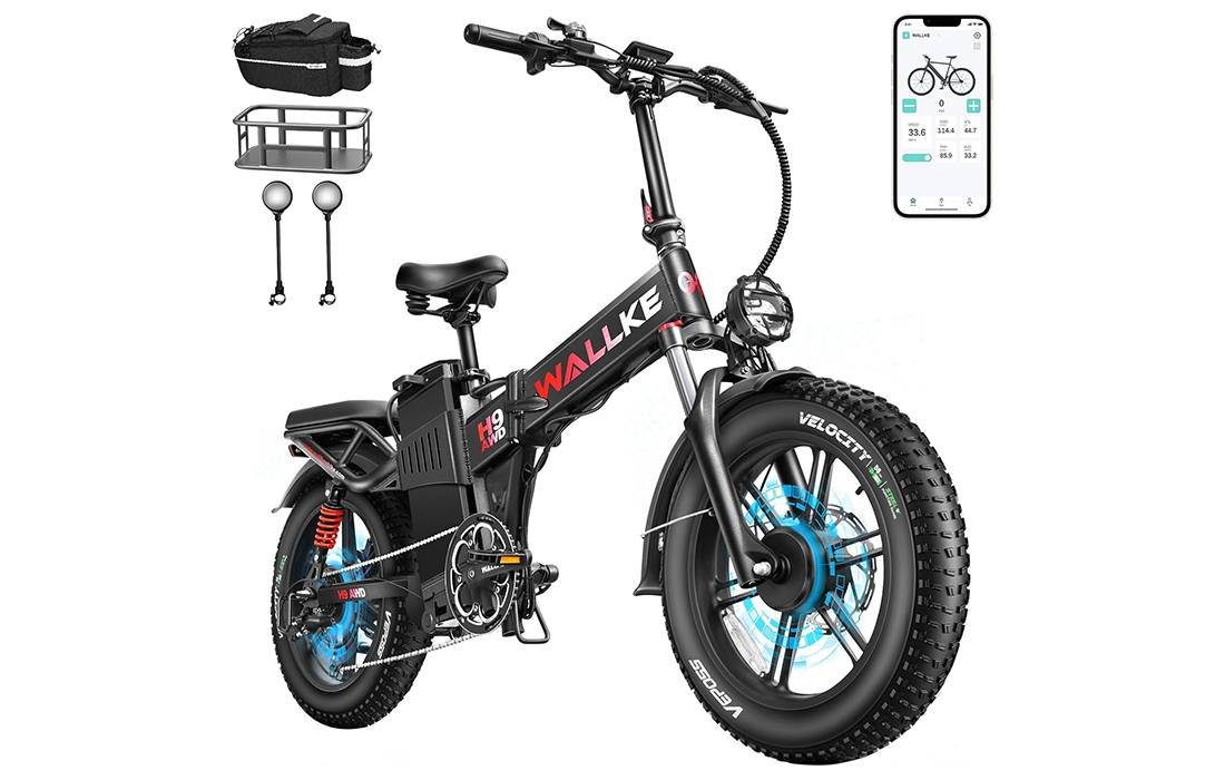 Wallke H9 AWD electric bike hero image