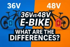 What Are the Differences Between 36v and 48v E-Bike