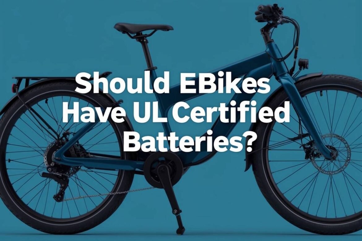 Moeten eBikes UL -gecertificeerde batterijen hebben?