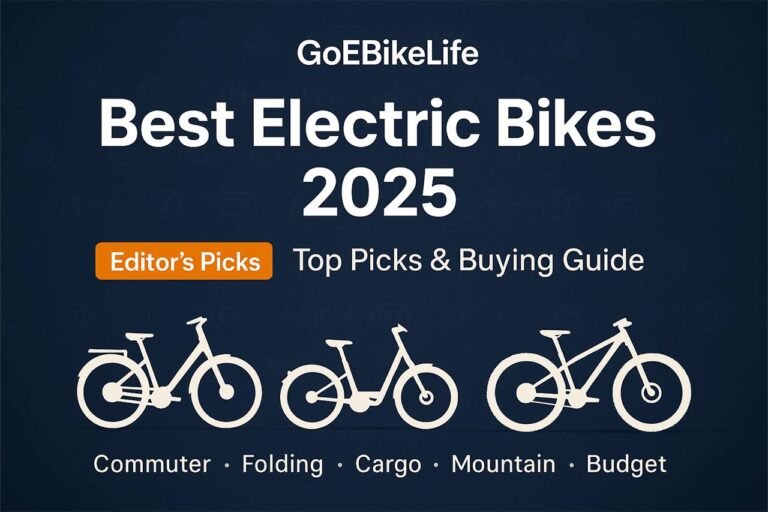 Best Electric Bikes