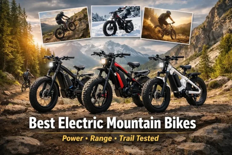 Best Electric Mountain Bikes – Our 5 Tested Picks for Trail and Enduro Riders Best Electric Mountain Bikes Ranked for Power, Range, and Control