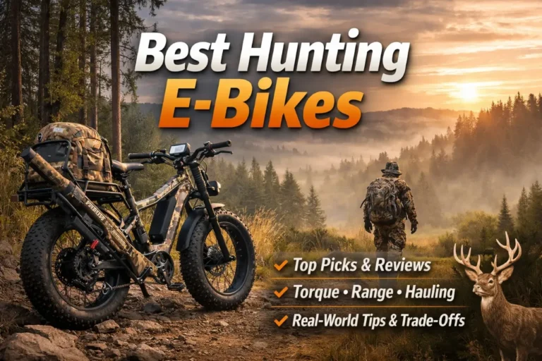 Best Hunting E-Bikes: Top Picks for Torque, Range, and Gear Hauling