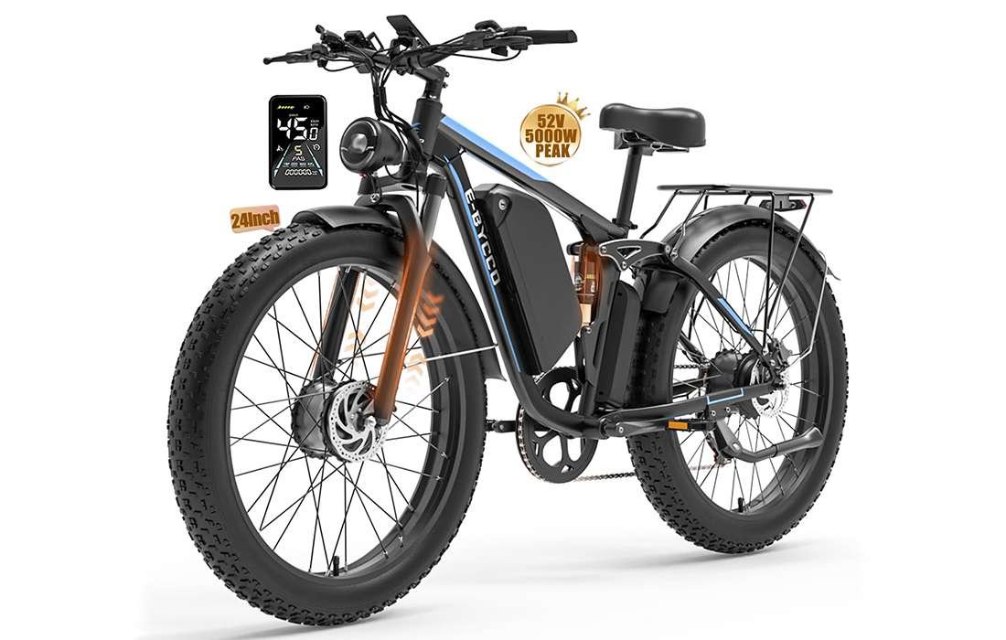 E·Bycco EB7 Pro Review: 5000W Dual Motors, 52V 32Ah, Real-World Tests E·Bycco EB7 Pro dual-motor electric bike