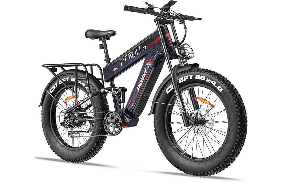 FREESKY Alaska Pro 2025 dual-battery full-suspension fat-tire e-bike