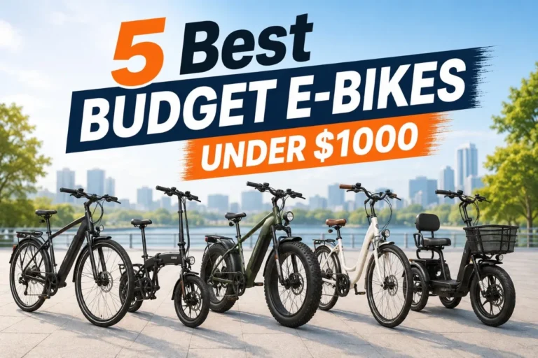 Best Budget E-Bikes Under $1000 Compared by Specs and Use Case