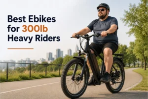 Best E-Bikes for 300 lb Riders With Strong Payload Capacity