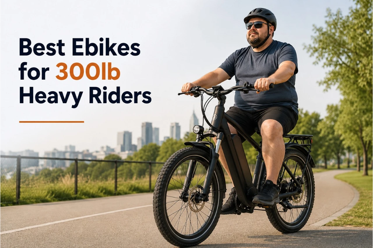 Best E-Bikes for 300 lb Riders With Strong Payload Capacity