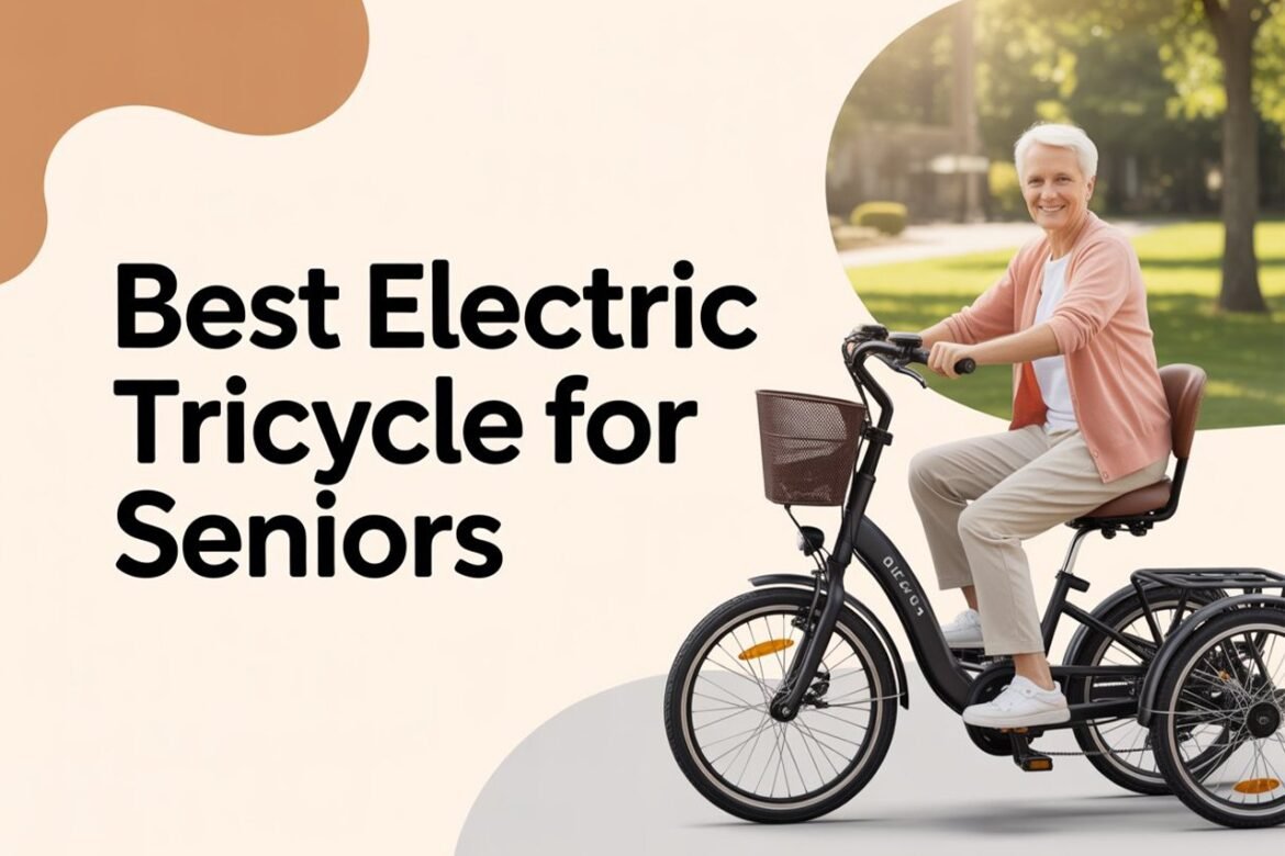 El mejor triciclo eléctrico para personas mayores