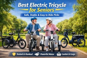 Best Electric Tricycle for Seniors: Stable, Safe, and Easy to Ride