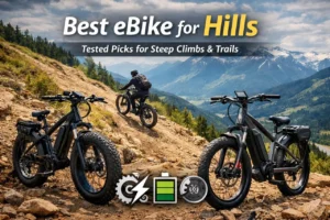 Best eBikes for Hills: How Torque, Gearing, and Weight Affect Climbing