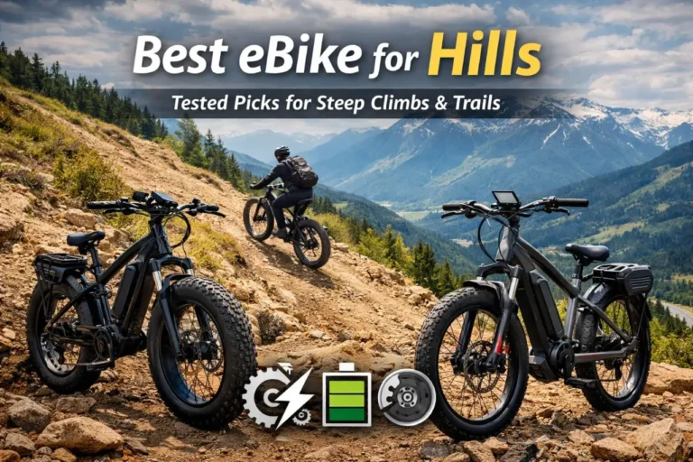 Best eBikes for Hills: How Torque, Gearing, and Weight Affect Climbing