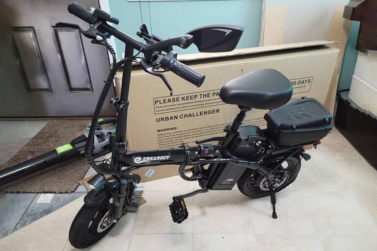 My Shock Absorbing EBKAROCY Folding Ebike Review for City Dwellers EBKAROCY Electric Bike Review