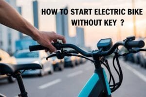 How to Start Electric Bike Without Key?