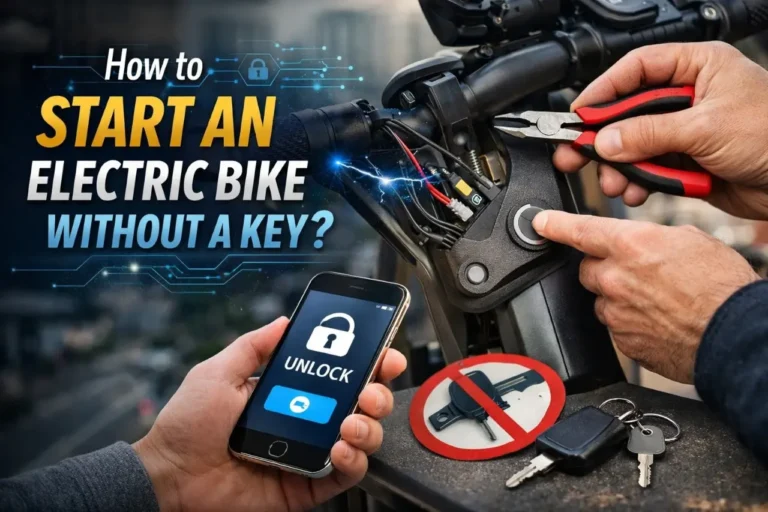 Lost Your E-Bike Key? Here’s How to Start Any Electric Bike Without a Key Lost Your E-Bike Key? Safe Ways to Start and What to Avoid