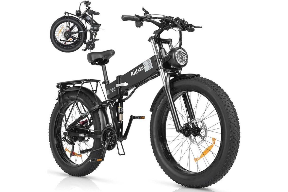 Revue de vélo électrique pliant Ridstar H20
