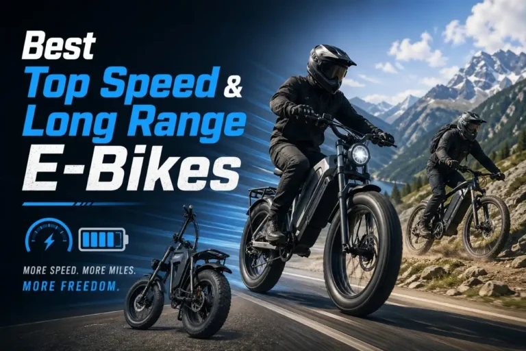 Fast Long Range E-Bikes Compared by Speed, Battery, and Value