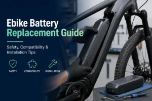 Ebike Battery Replacement Guide: How to Choose a Safe Compatible Battery Ebike Battery Replacement Guide: Safety, Cost, and Compatibility