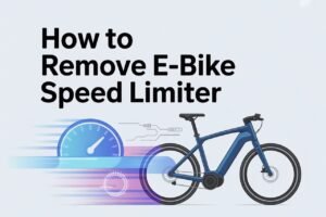 How to Remove E-Bike Speed Limiter