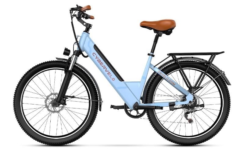 Cybervelo EK2 — 26-inch wheels, upright commuter geometry