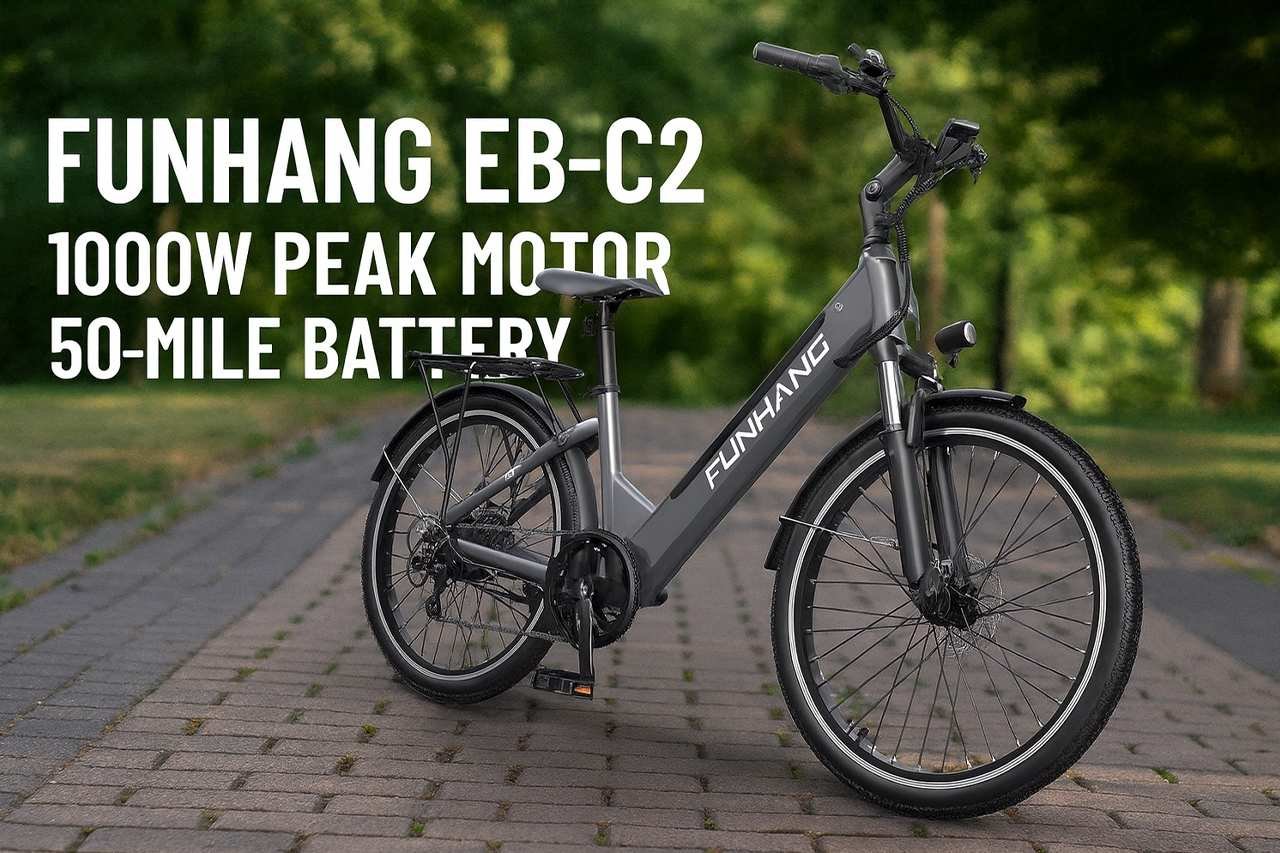 Is the Funhang EB-C2 the Best Budget City E-Bike? Range, Speed & Comfort Tested Funhang EB-C2 Electric Bike Review: Real-World Test