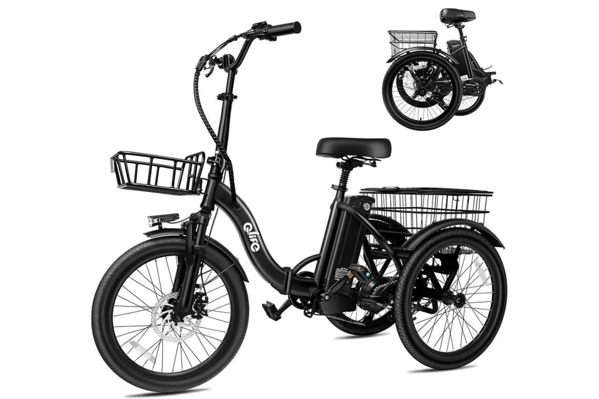 Qlife Trike Electric Bike EB58 Review