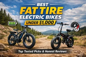 Best Fat Tire Electric Bikes Under $1,000: 8 Ranked Picks (Honest)