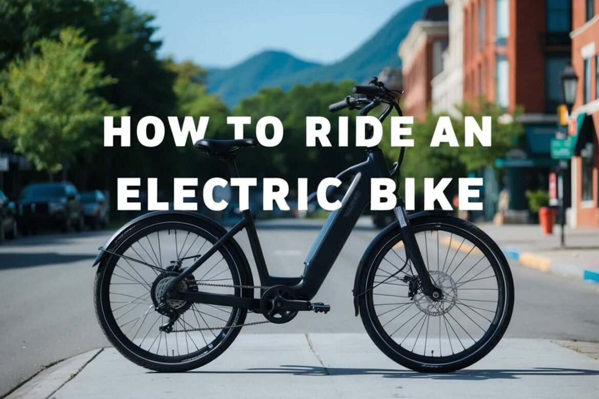 Hoe u op een elektrische fiets kunt rijden