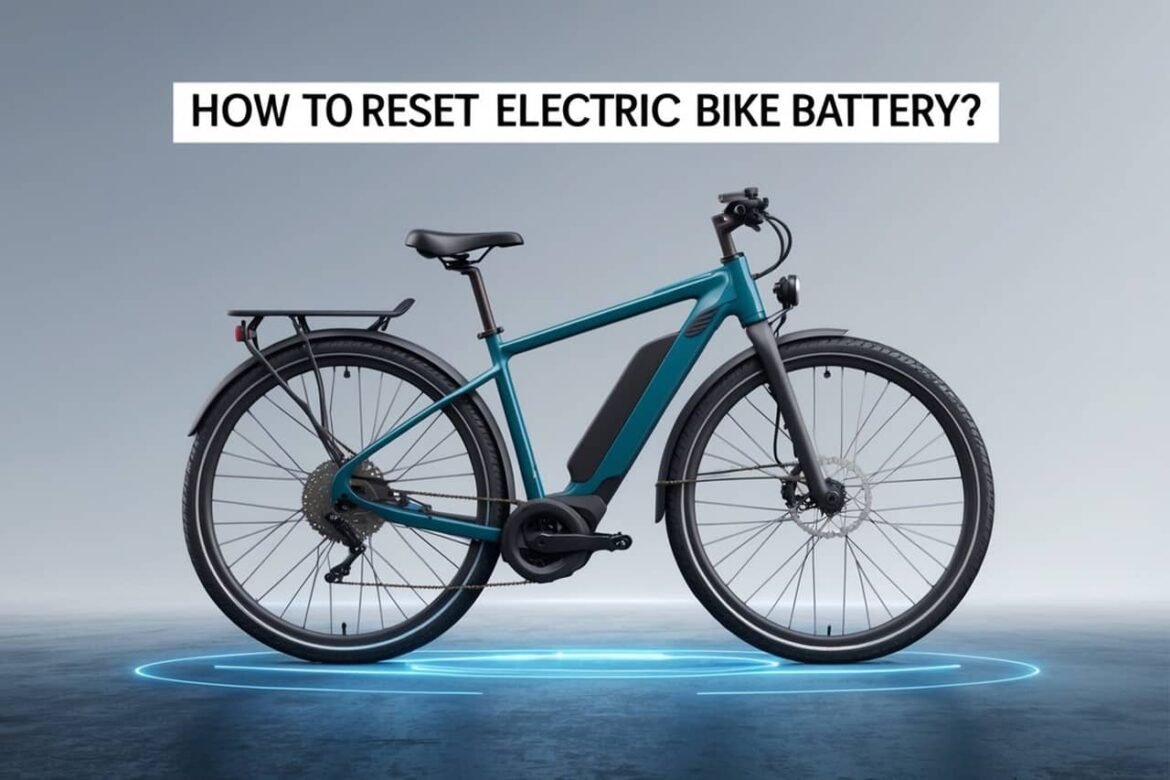 Come ripristinare la batteria della bici elettrica?