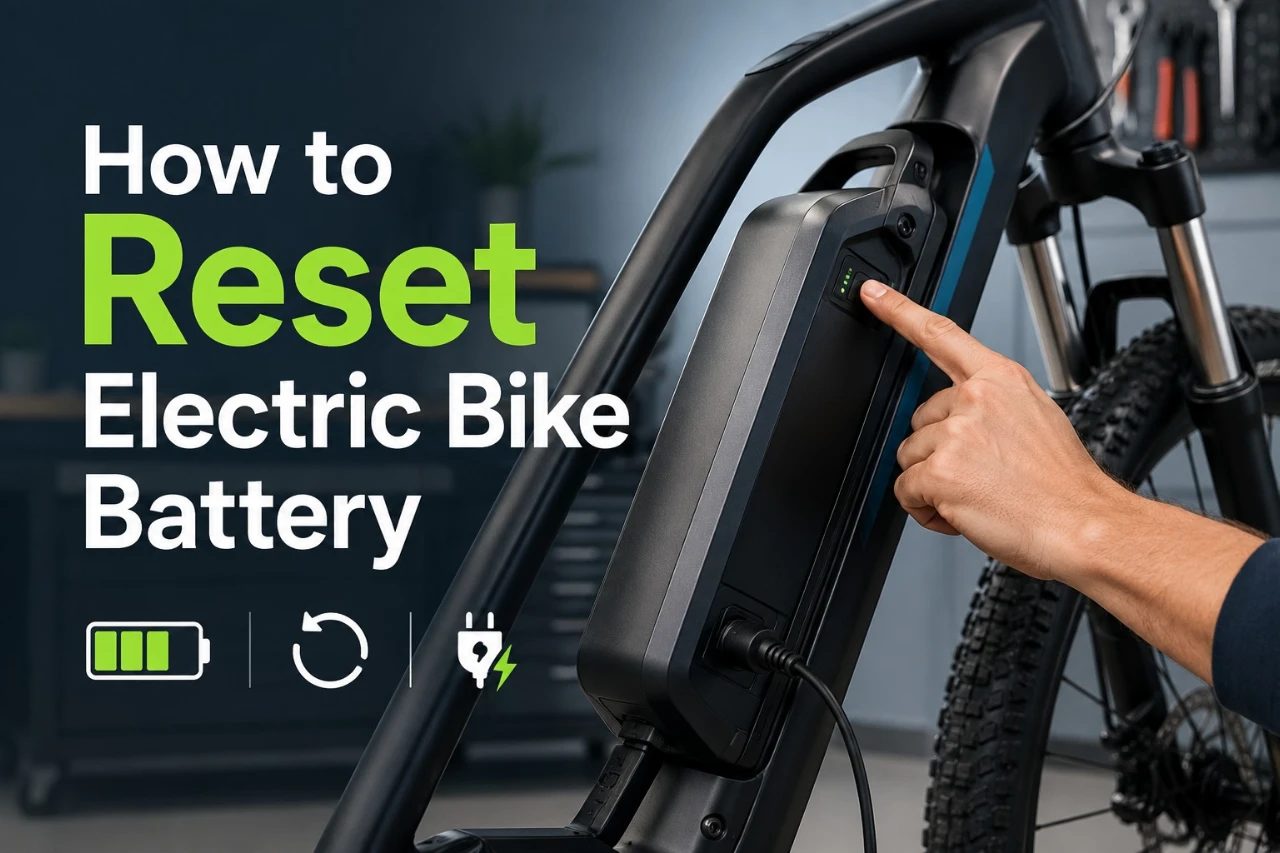 How to Reset an Electric Bike Battery Without Unsafe DIY Repairs