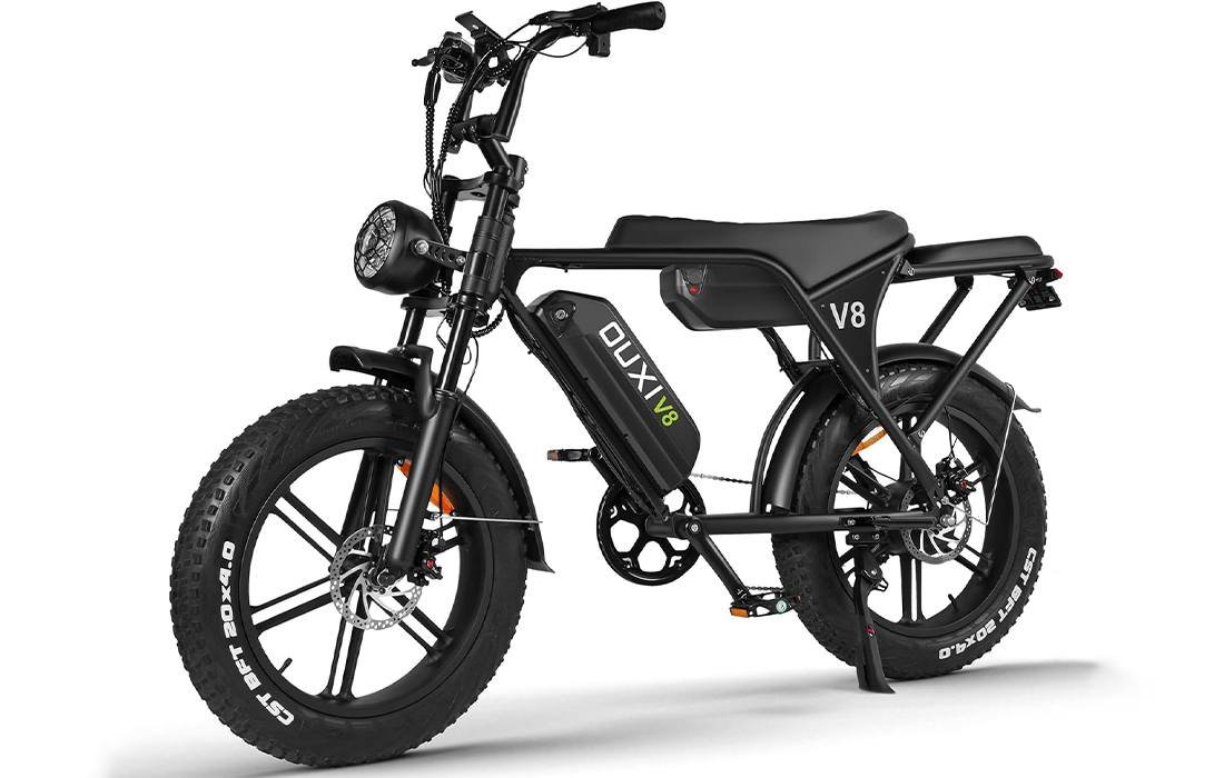 OUXI V8 moped-style fat tire electric bike