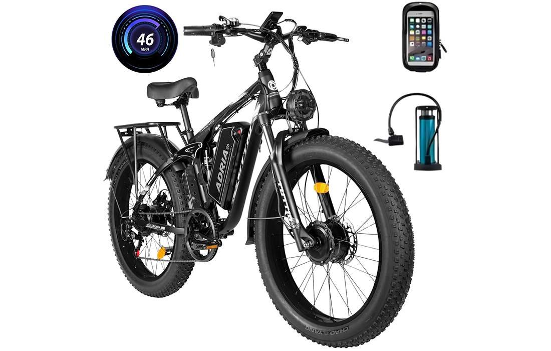 TUTTIO Adria26 dual motor fat-tire electric bike