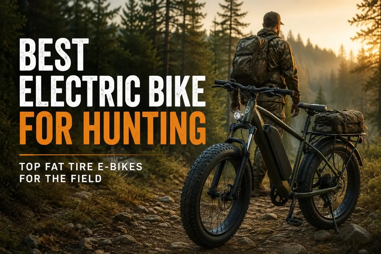 Best Hunting E-Bikes for Quiet Access, Gear Hauling, and Trails