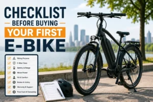 Checklist Before Buying Your First E-Bike in the U.S. Today