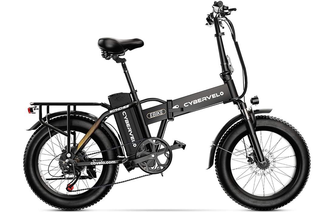 Cybervelo EK4 Electric Bike Review: Power, Comfort, and Portability Tested Cybervelo EK4 1000W Folding Fat-Tire Electric Bike