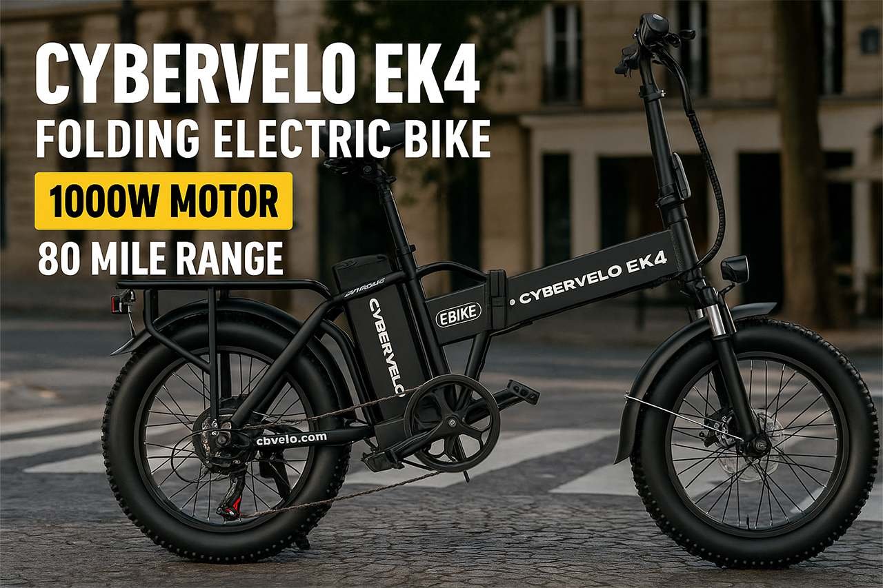 Cybervelo ‎EK4 Electric Bike Review