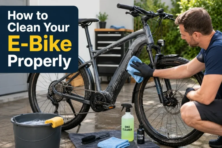 How to Clean an Ebike Safely Without Damaging Electrical Parts