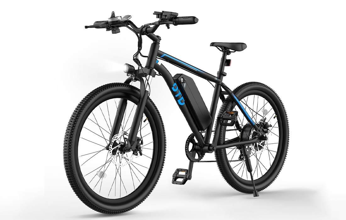 OTD DS1 Electric Bike with 48V 13Ah removable battery and 26-inch wheels