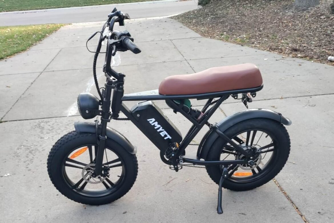 Revisione della bici elettrica Amyet V9-G60