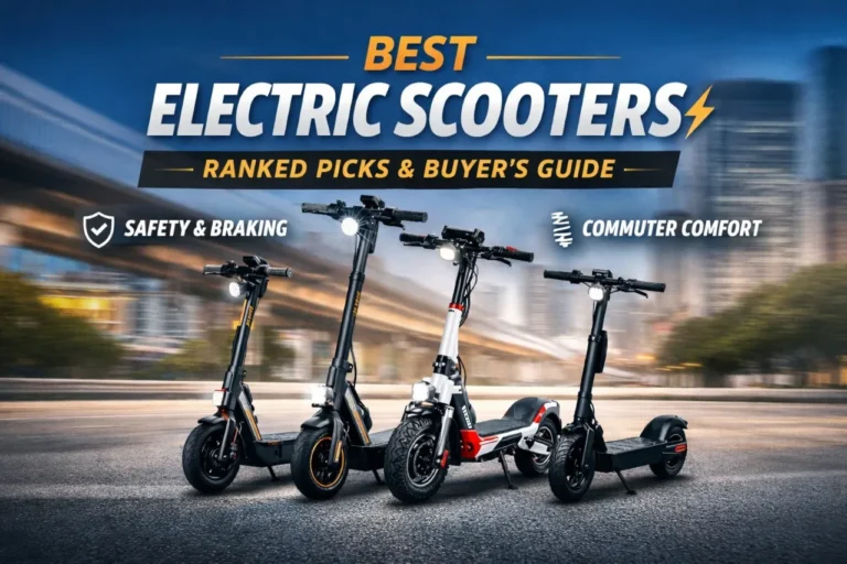 Best Electric Scooters for Adults: Real-World Comfort, Range, and Safety