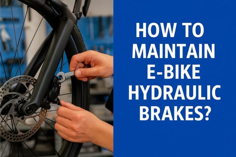Ultimate Guide: How to Maintain E-Bike Hydraulic Brakes for Safety & Performance How to Maintain E-bike Hydraulic Brakes