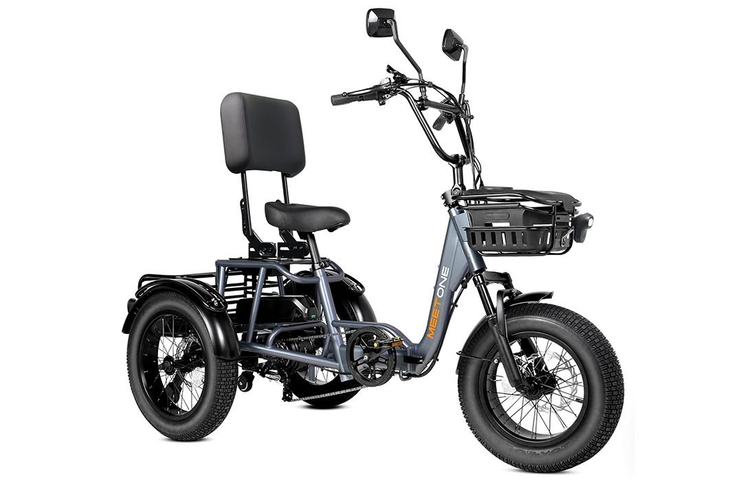 Meetone Breeze Electric Tricycle Review: Stability, Comfort and Real Cargo Capacity Meetone Breeze Electric Tricycle product image