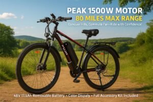 PUJH PU1 Electric Bike Review: Real-World Performance, Range & Daily Usability PUJH PU1 Electric Bike Review