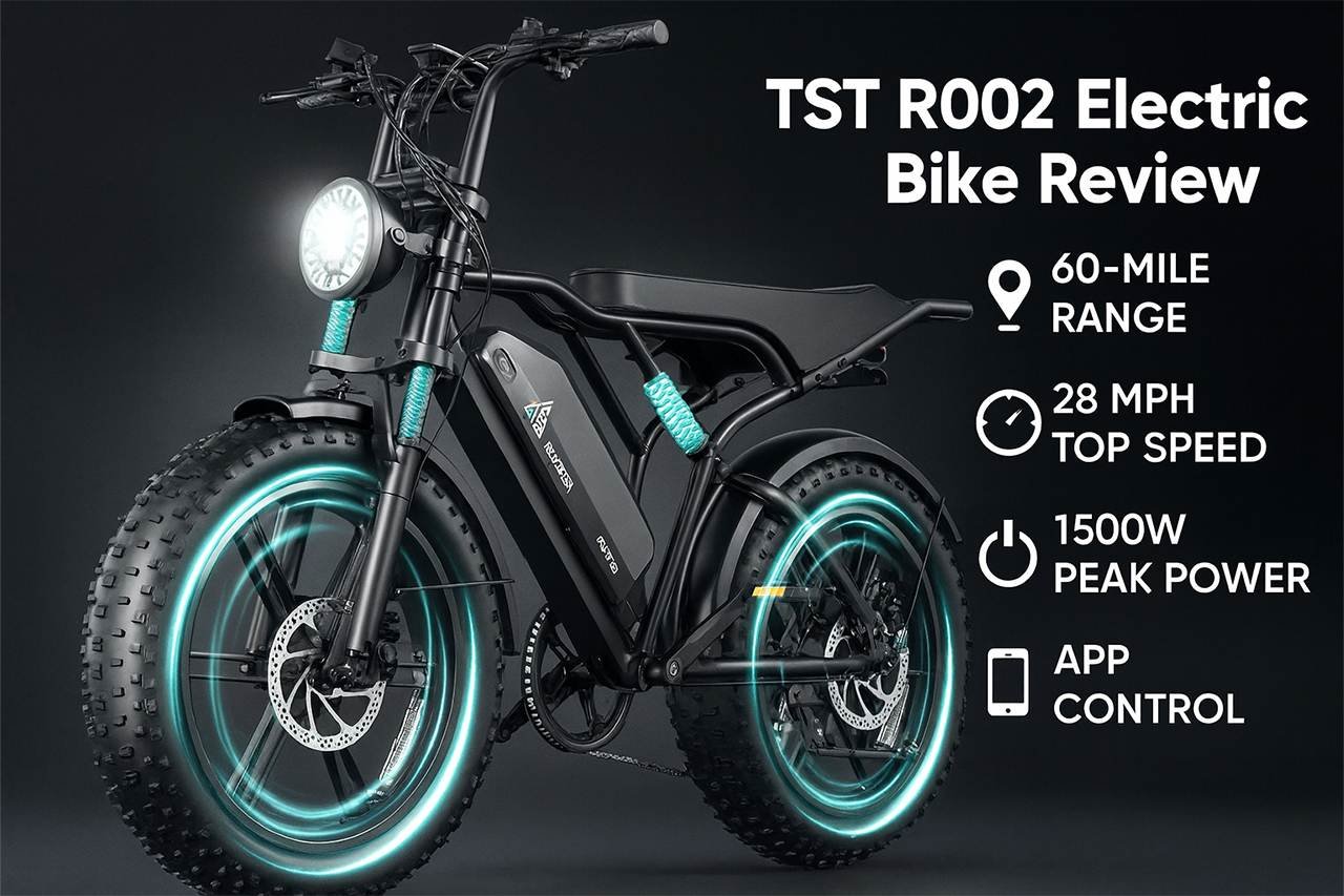 TST R002 Electric Bike Reviewed: Range, Speed, and Smart Features Explored